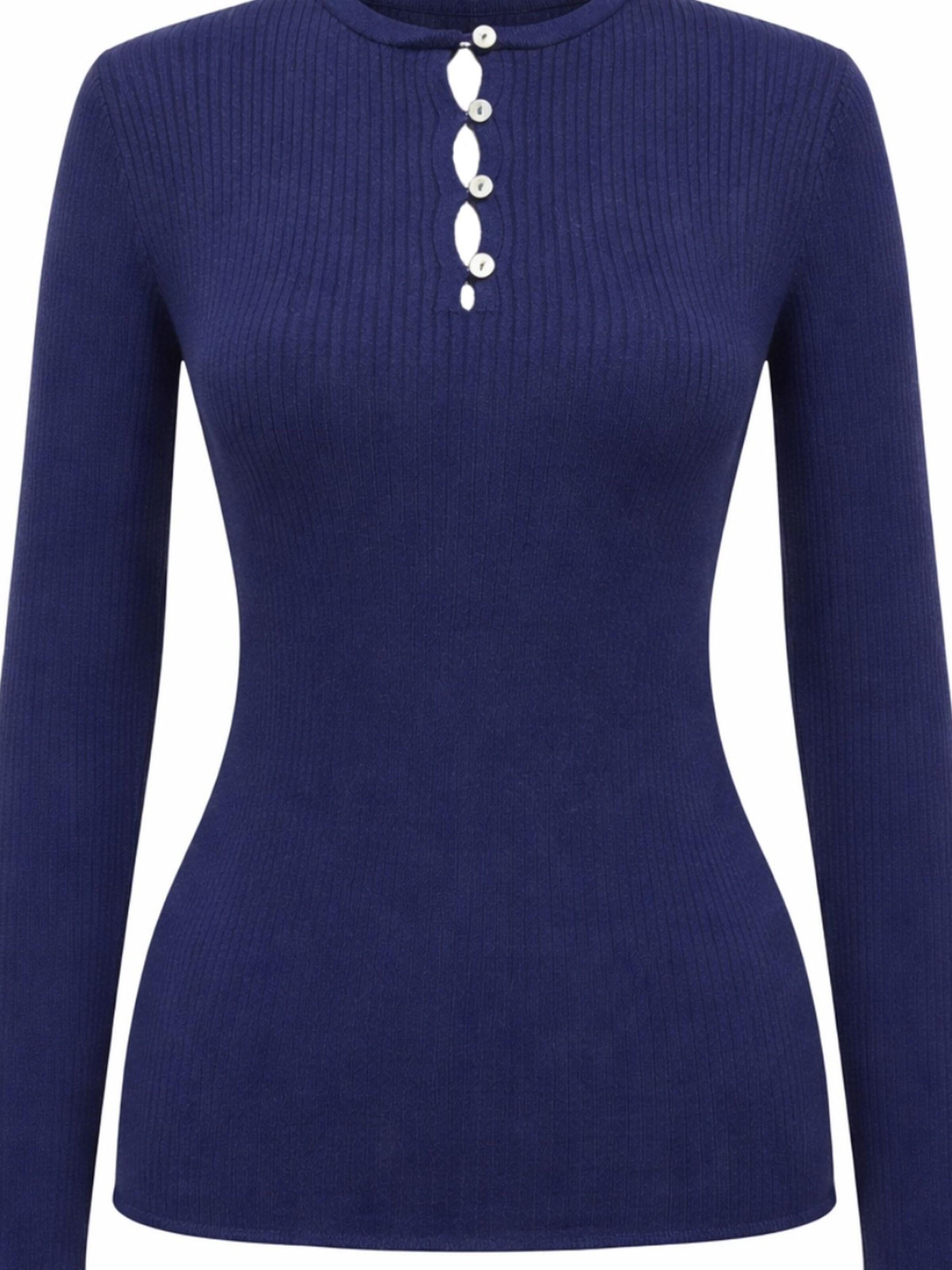 MixRay Pullover in Blau: Vorderseite