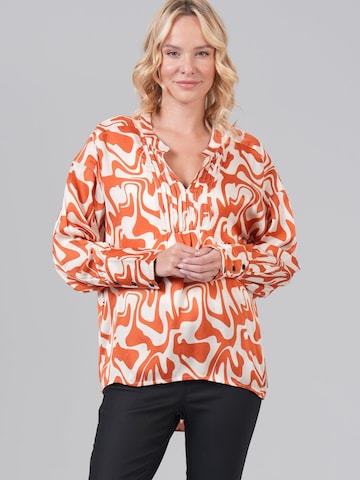 Chemisier M.O.D MIRACLE OF DENIM en orange : devant