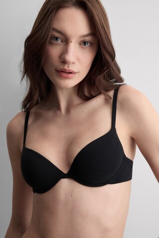 INTIMISSIMI Push-up Bra 'Bellissima' in Black: front