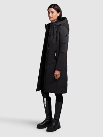 khujo Winter Coat 'Aribay4 Light' in Black