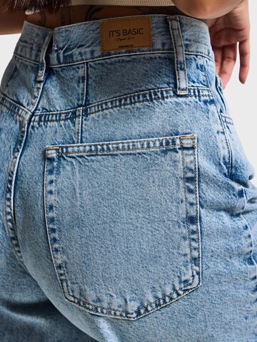 IT'S BASIC Baggy Jeans 'BAGGY HIGH RISE JEANS' in Blauw