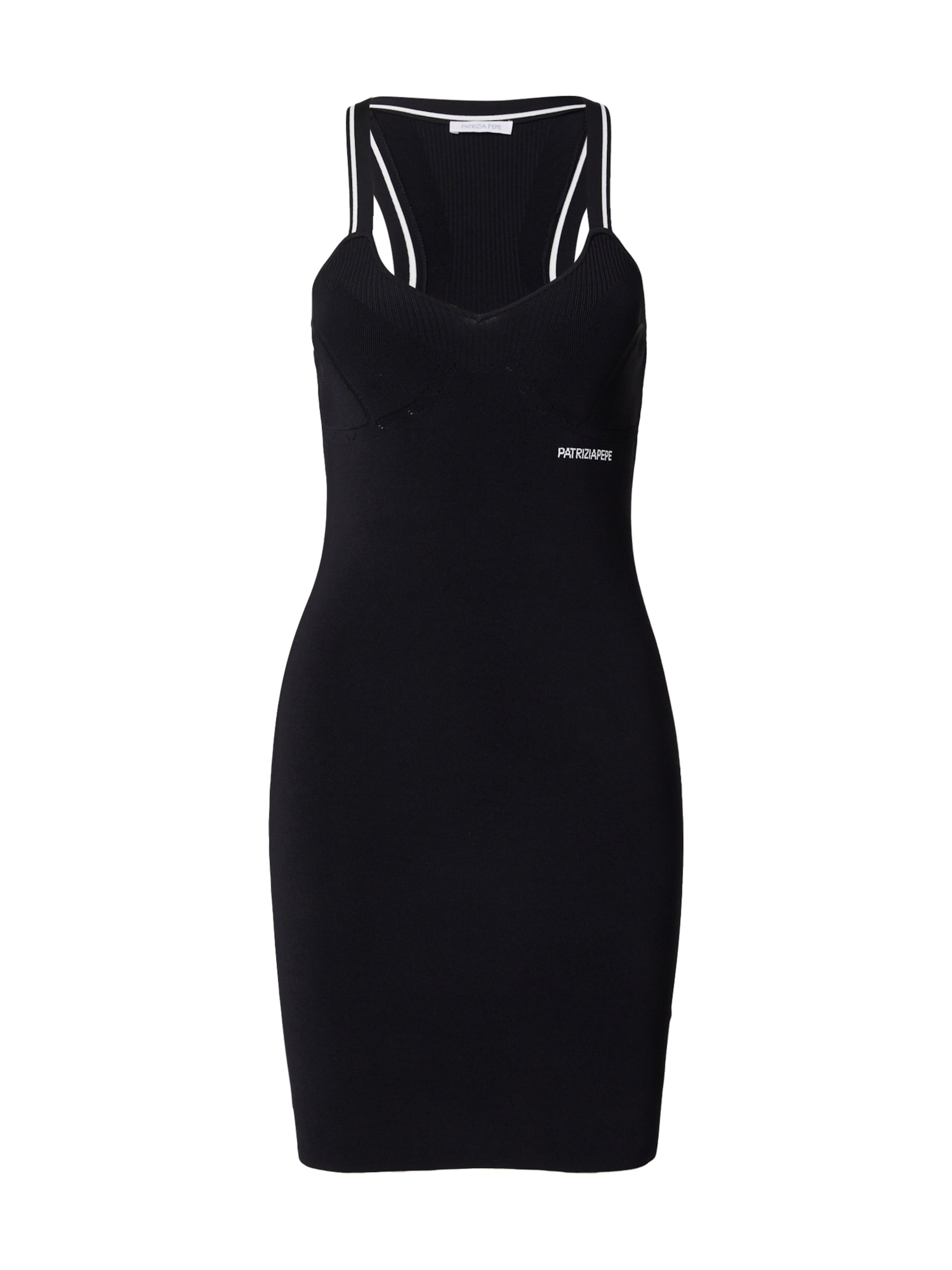 PATRIZIA PEPE Kötött ruhák - fekete: elől