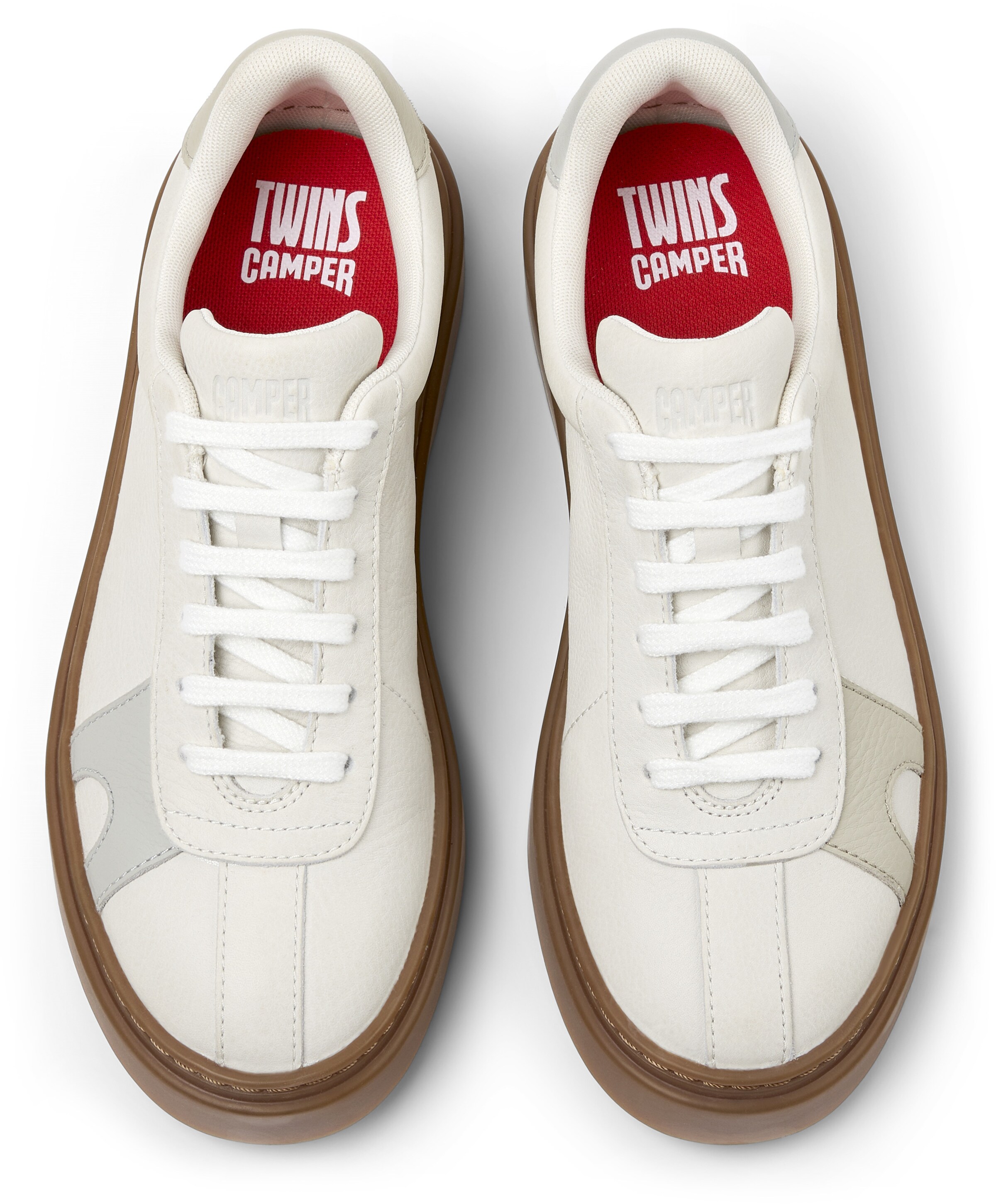 Baskets basses 'Runner Twentyfive Twins' CAMPER en blanc