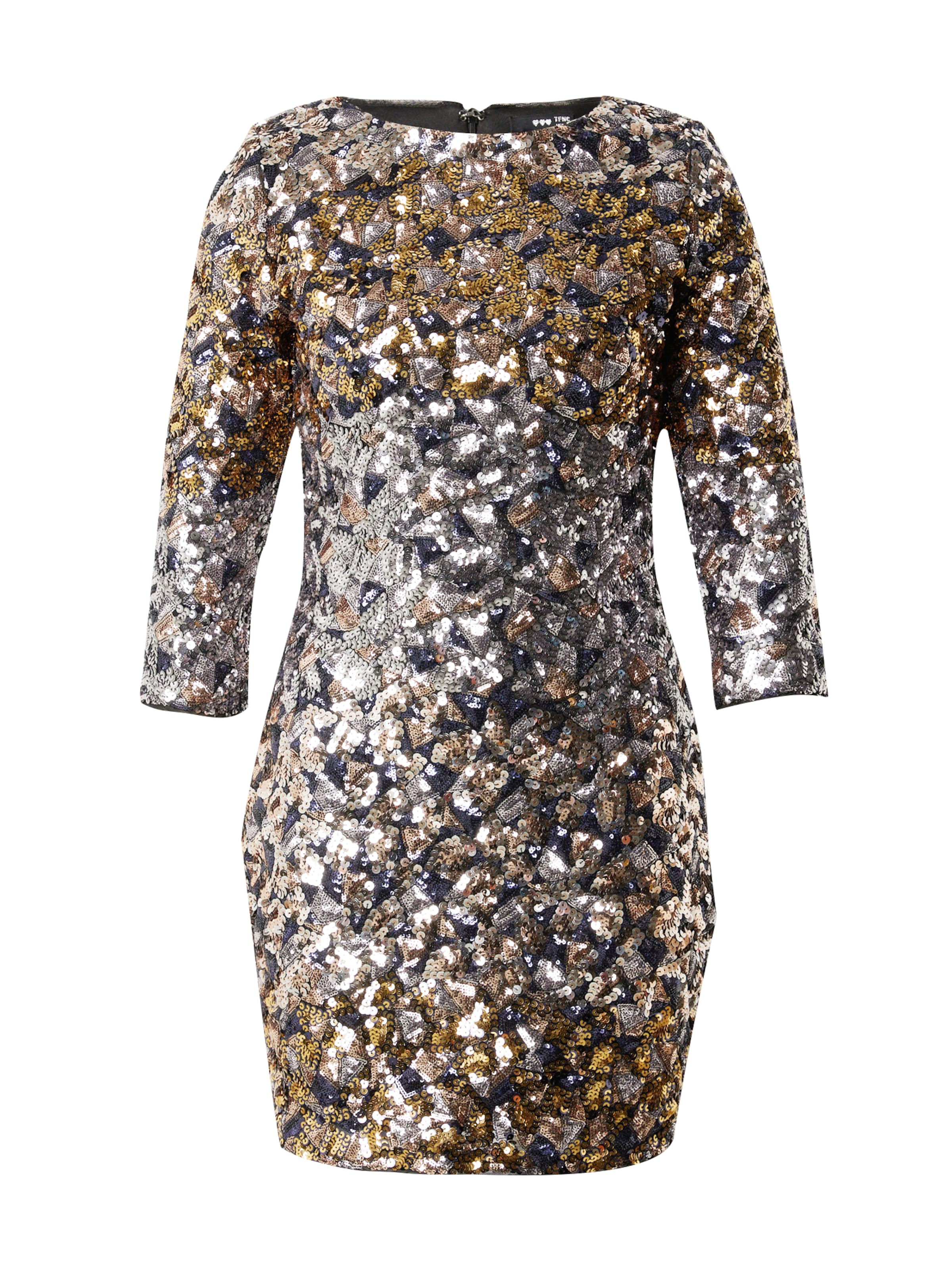 TFNC Kokteilové šaty 'PARIS' - Zmiešané farby: predná strana