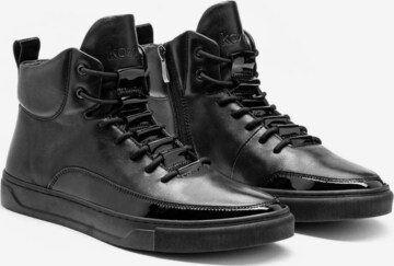 Kazar High-Top Sneakers in Black