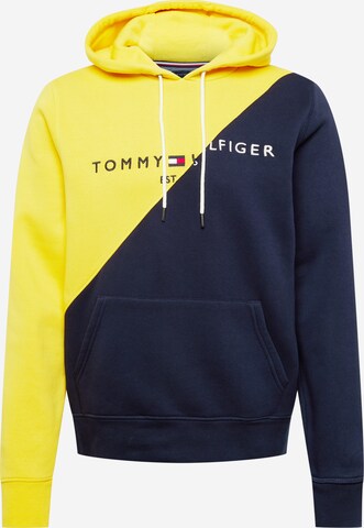 Tommy Remixed Sweatshirt in Yellow: front