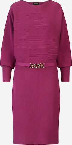 APART Strickkleid in Lila: Vorderseite