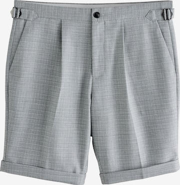 Next Regular Bandplooibroek in Grijs: voorkant