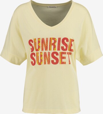 Key Largo Shirt 'SUNLIGHT' in Geel: voorkant