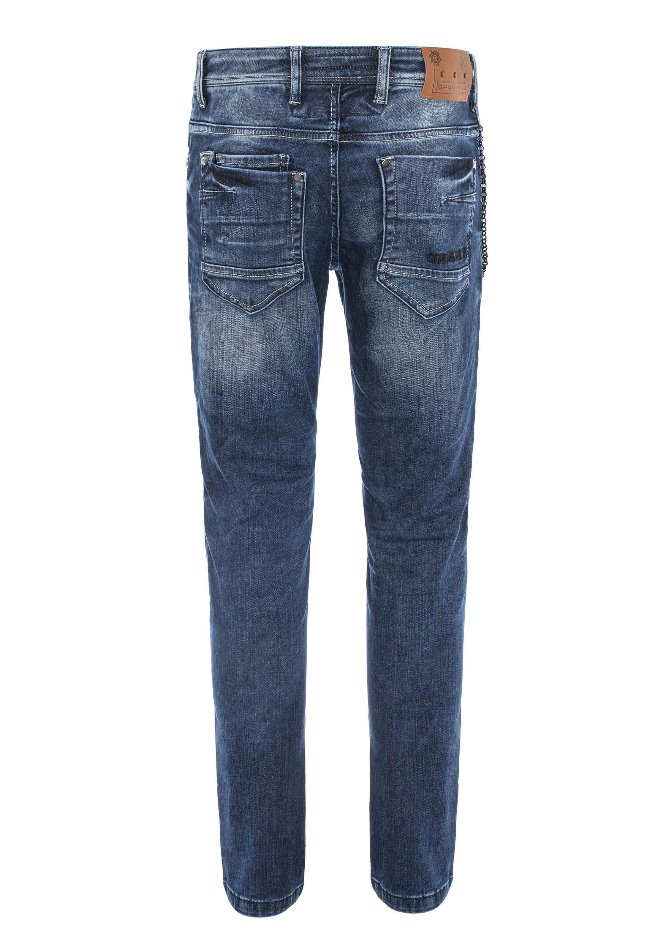 CIPO & BAXX Regular Jeans in Blau