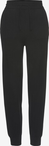 VIVANCE - regular Pantalón de pijama en negro: frente