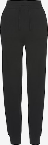 VIVANCE Regular Pyjamasbyxa i svart: framsida