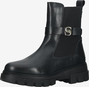 Chelsea Boots SCAPA en noir : devant