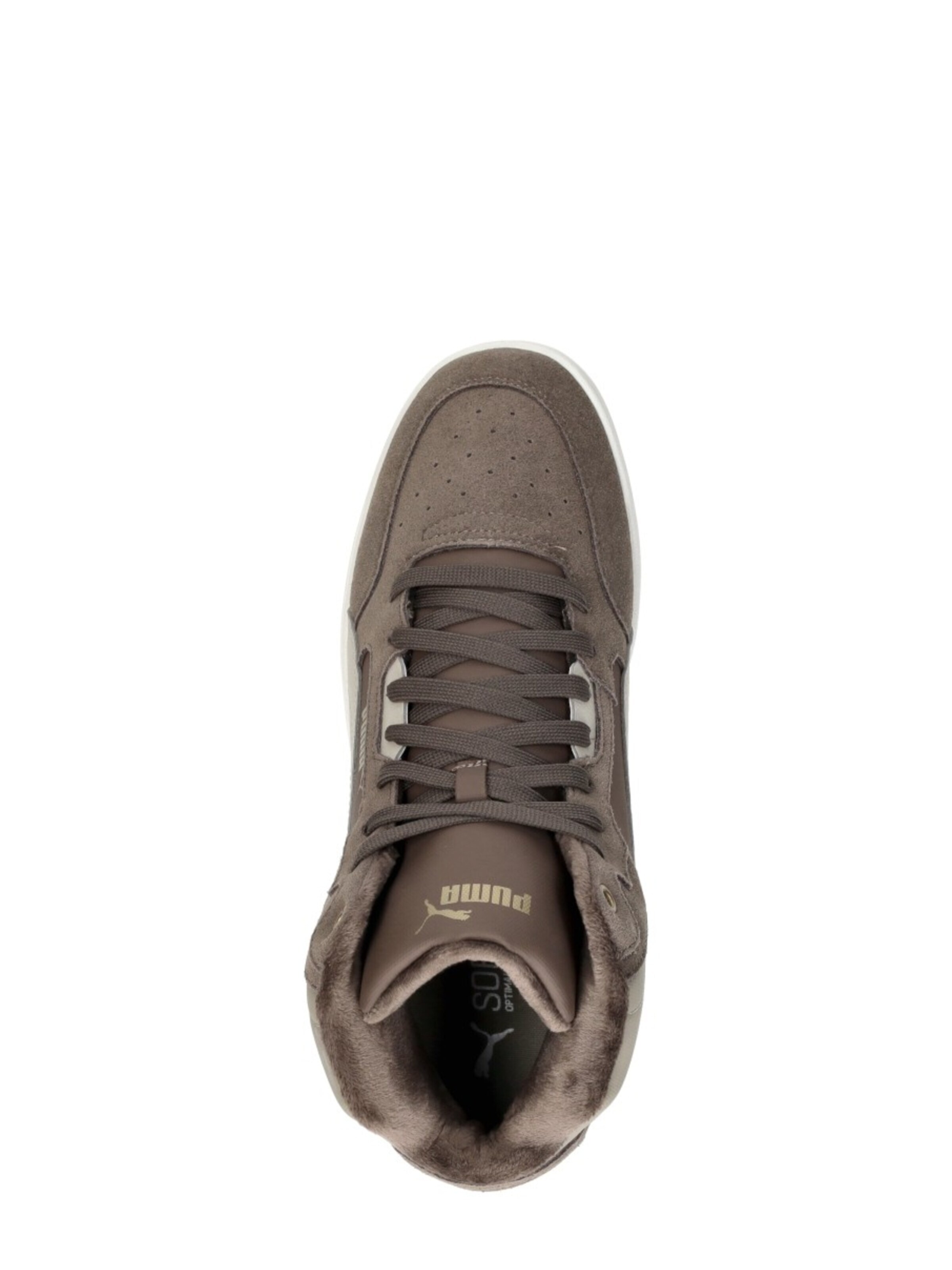 PUMA Sneakers hoog 'Shuffle Downtown' in Bruin