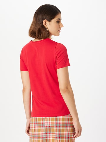 NAF NAF T-shirt 'Oona' i röd