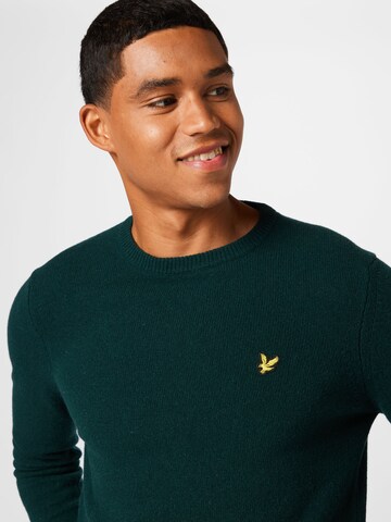 Lyle & Scott Свитер в Зеленый