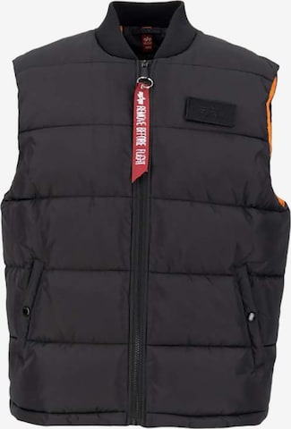 ALPHA INDUSTRIES Mellény - fekete: elől