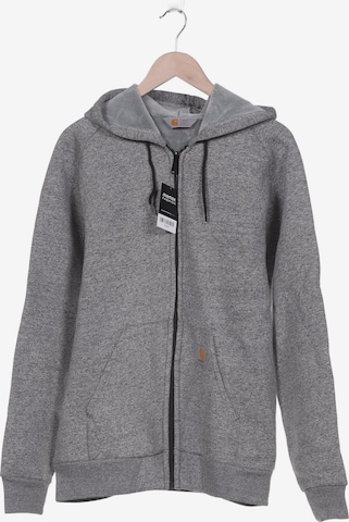 Carhartt WIP Sweatshirt & Zip-Up Hoodie in 4XL in Grey: front