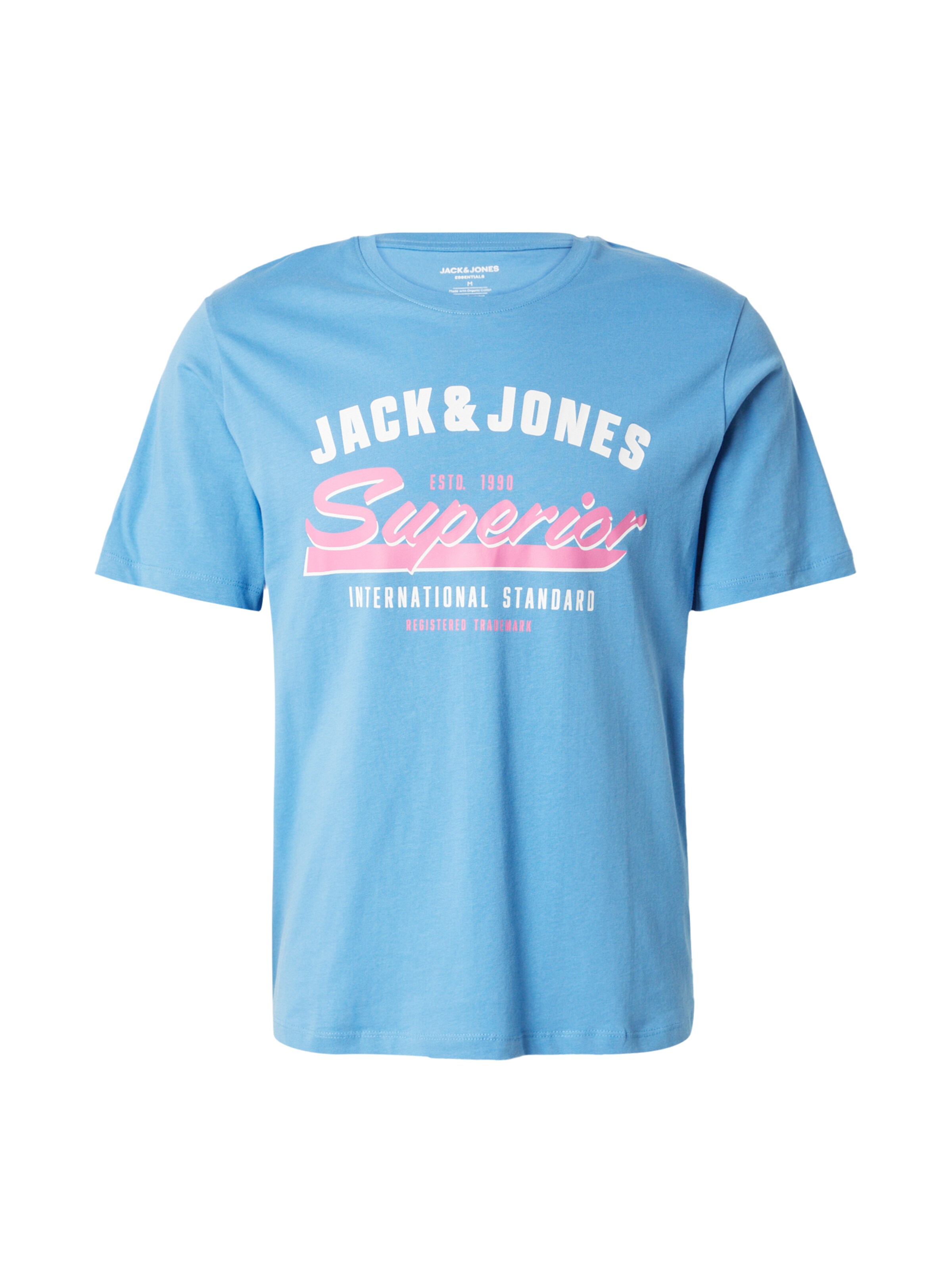 Tricou de la JACK & JONES pe albastru: față