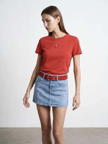 Dilvin Shirt 'T-Shirts' in Red