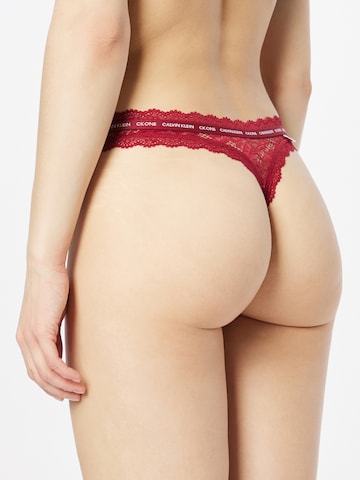Calvin Klein Underwear Tangá - Červená