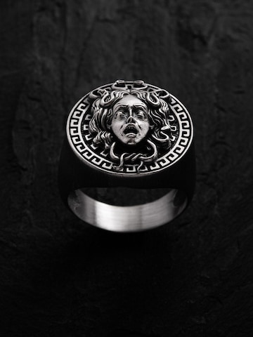 REYTEL Ring 'Gorgon Medusa' in Zilver