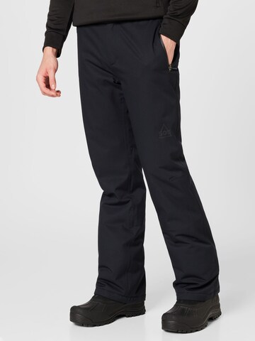 SOS Flared Pants 'Valley' in Black: front