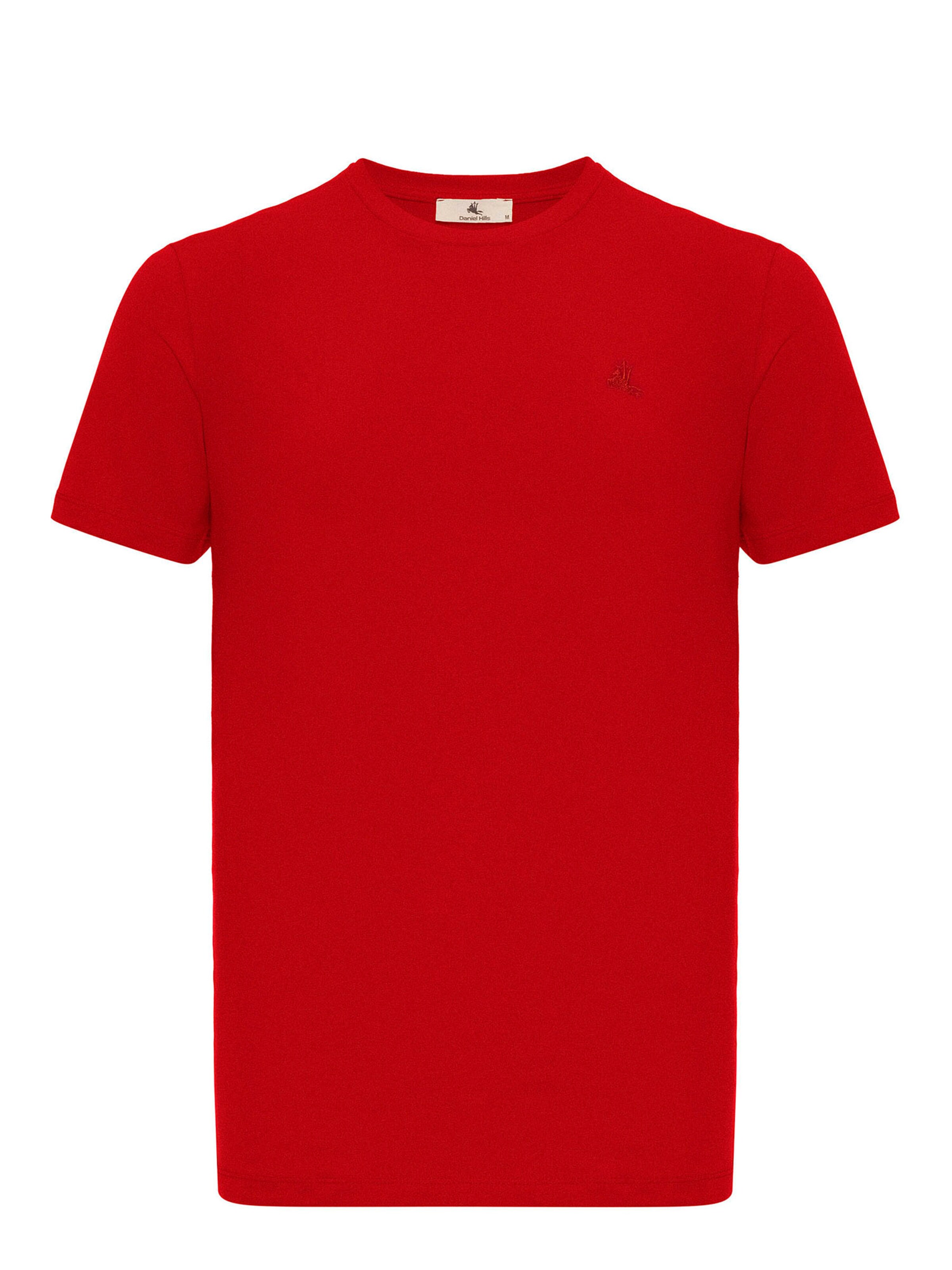 Maglietta di Daniel Hills in rosso: frontale