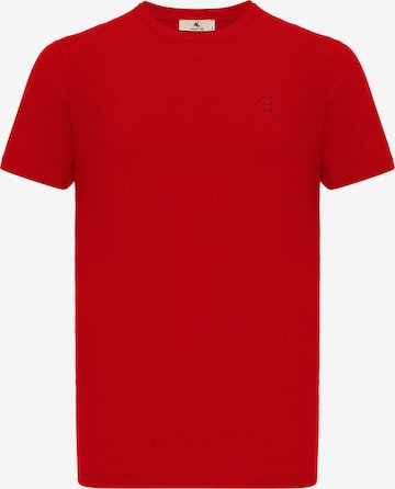 Daniel Hills Shirt in Rood: voorkant