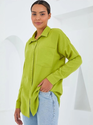 Bigdart Shirt 'Hemden' in Green: front