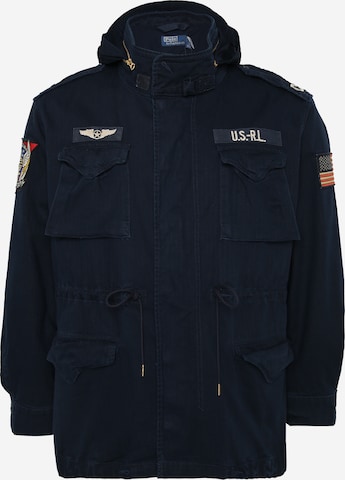 mėlyna Polo Ralph Lauren Big & Tall Demisezoninė striukė: priekis