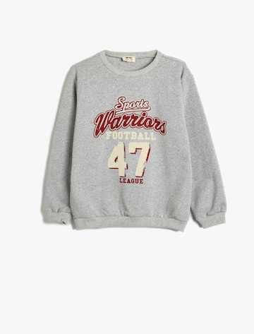 Koton Sweatshirt in Grau: Vorderseite