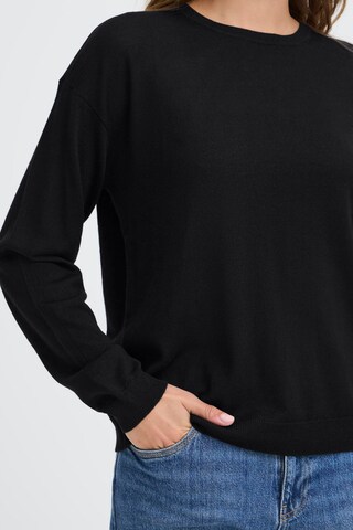 PULZ Jeans Trui 'PZSadie' in Zwart