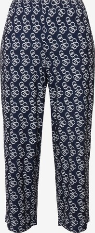 Ulla Popken Regular Broek in Blauw: voorkant