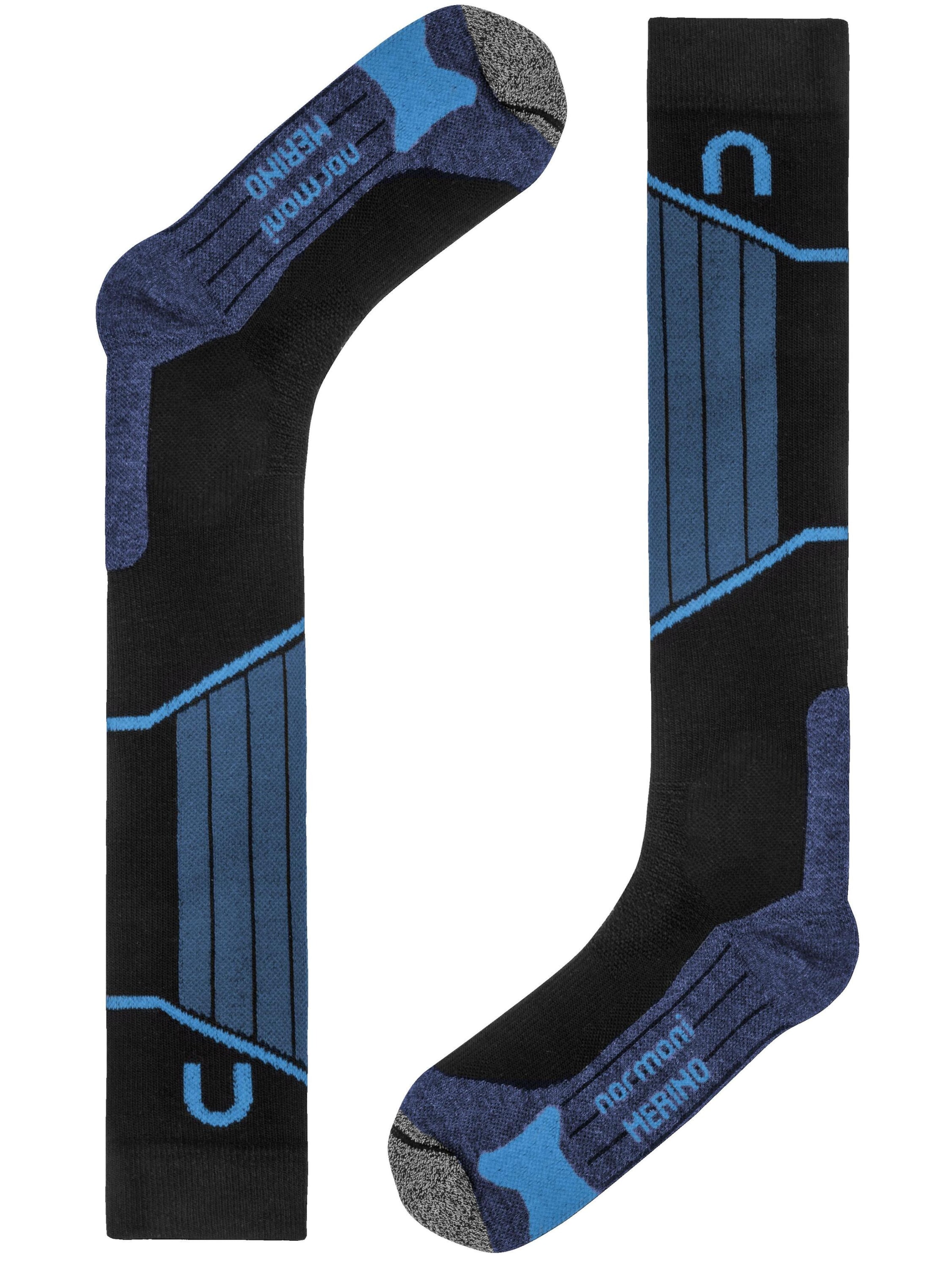 normani Athletic Socks 'Darwin' in Black