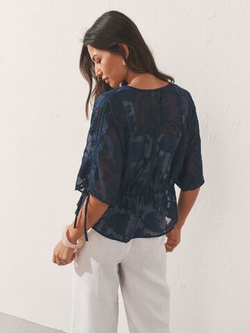 Next Bluse in Blau