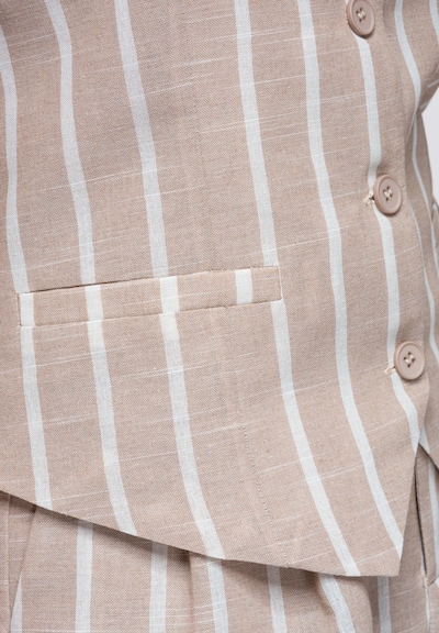 Ombre Suit vest in 36 in Beige / Cream, Item view