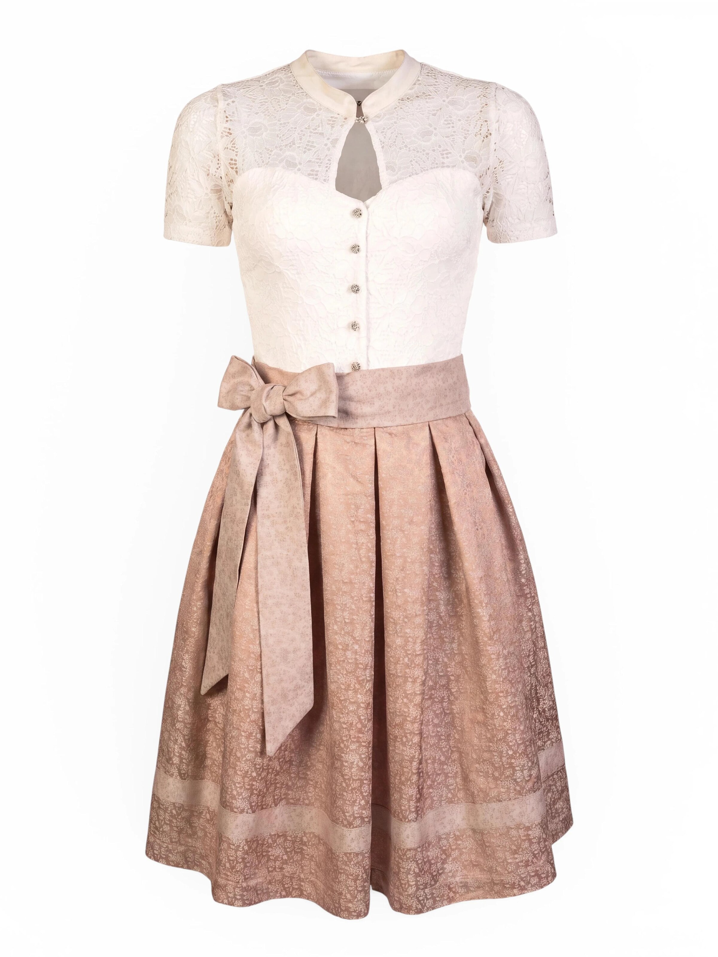 Trachtl Traditional skirt 'LENA' in Beige