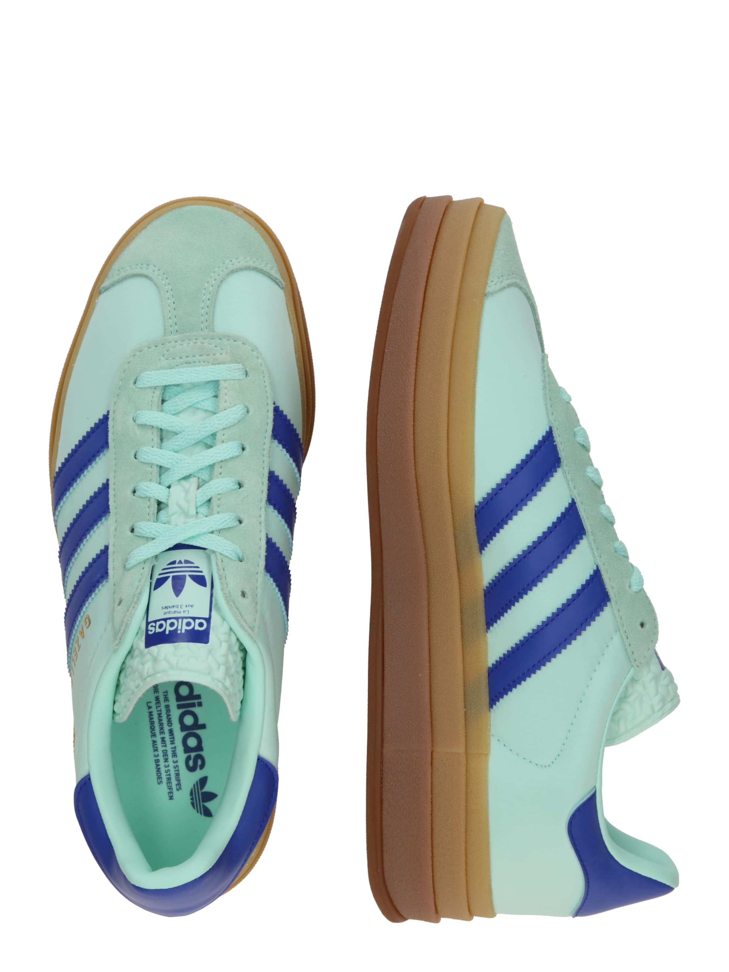 ADIDAS ORIGINALS Nízke tenisky 'GAZELLE BOLD' - Modrá