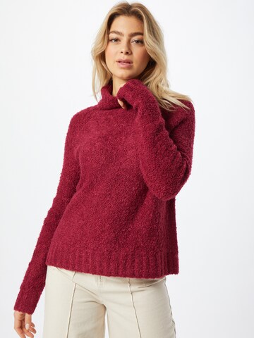 ONLY Пуловер 'Olivia' в червено: отпред