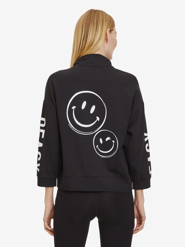 Betty Barclay Zip-Up Hoodie in Black