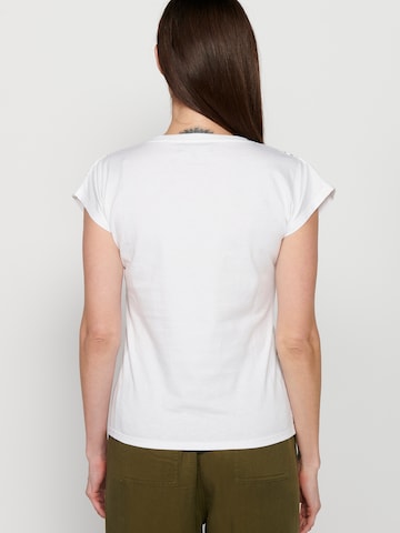 KOROSHI Shirt in Weiß
