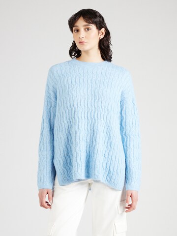 VERO MODA Pulover 'VMELYA' | modra barva: sprednja stran