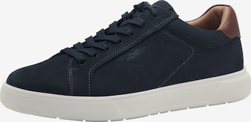 Baskets basses Tamaris en bleu : devant