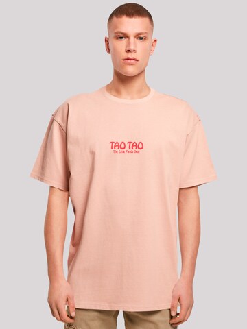 T-Shirt 'Tao Tao Heroes of Childhood' F4NT4STIC en rose : devant