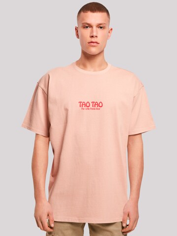 F4NT4STIC Shirt 'Tao Tao Heroes of Childhood' in Roze: voorkant