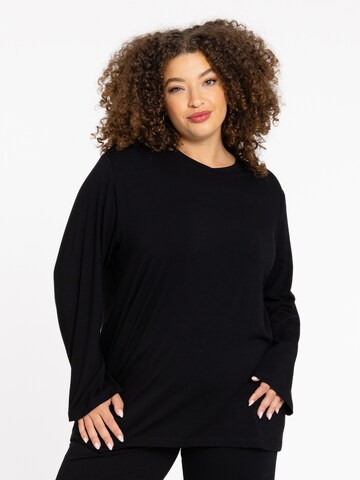 YOEK Shirt in Zwart: voorkant