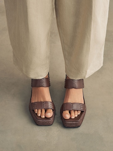 Next Sandal in Brown