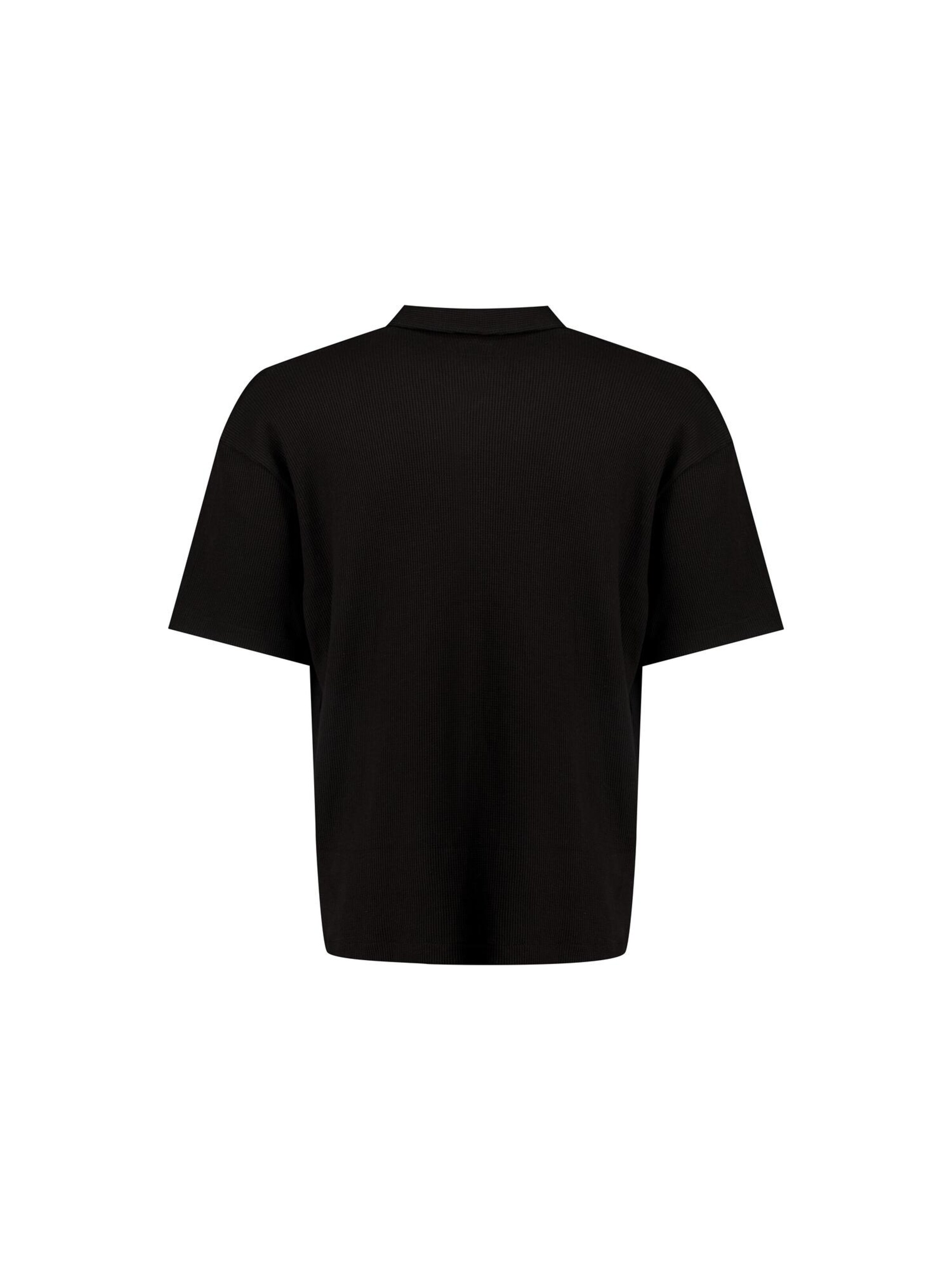 Deeluxe Regular Fit Hemd 'Turman' in Schwarz