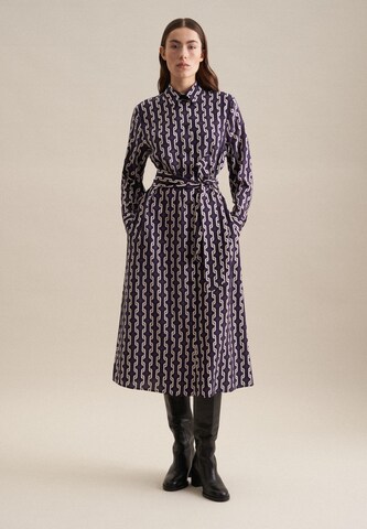 SEIDENSTICKER Shirt Dress 'Schwarze Rose' in Purple